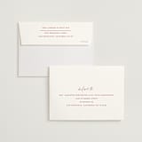 "Jot" - Wedding Invitations in Peach Cream by Snow and Ivy - FREE Recipient Addressing