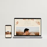 "Falling Foliage" - Wedding Invitations in Stone by Robert and Stella - FREE Wedding Website
