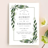 "Paradise" - Wedding Invitations in Forest by Oma N. Ramkhelawan - Front