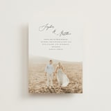 "un mariage photographique" - Wedding Invitations in Mocha by Benita Crandall - Front