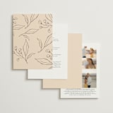 "un mariage photographique" - Wedding Invitations in Mocha by Benita Crandall - Back of Card Options