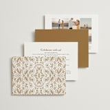 "charmed" - Wedding Invitations in Honey by Jen Owens - Back of Card Options