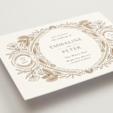 "charmed" - Wedding Invitations in Honey by Jen Owens - Detail