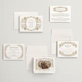 "charmed" - Wedding Invitations in Honey by Jen Owens - Invitation Suite
