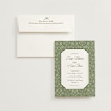 "Vintage Garden" - Wedding Invitations in Forest by Sherley Ferreira - Invitation with Envelope