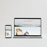 "Calm Water" - Wedding Invitations in Sky by Nicole Walsh - FREE Wedding Website