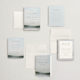 "Calm Water" - Wedding Invitations in Sky by Nicole Walsh - Invitation Suite