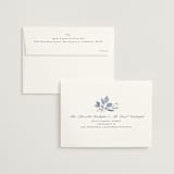 "Cascading Floral" - Wedding Invitations in Lagoon by Corinne Malesic - FREE Recipient Addressing