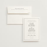 "ris al’amande" - Wedding Invitations in Sugar by chocomocacino - Invitation with Envelope