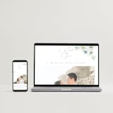 "Whispered" - Wedding Invitations in Springtime by Design Lotus - FREE Wedding Website