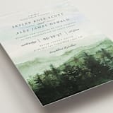 "mountain wedding" - Wedding Invitations in Summer by Anastasia Makarova - Detail