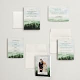 "mountain wedding" - Wedding Invitations in Summer by Anastasia Makarova - Invitation Suite