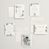 "Grove" - Wedding Invitations in Fern by Everett Paper Goods - Invitation Suite