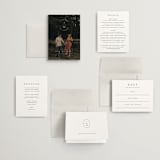 "Picture Perfect" - Wedding Invitations in Opal by Jennifer Postorino - Invitation Suite