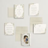 "Avery" - Wedding Invitations in Lemongrass by Jennifer Wick - Invitation Suite
