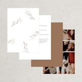 "ring box" - Wedding Invitations in Sunset by Phrosné Barwood - Back of Card Options