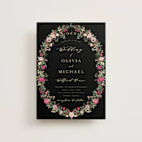 "Meadow Love" - Wedding Invitations in Azalea by Susan Moyal - Front
