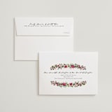 "Meadow Love" - Wedding Invitations in Azalea by Susan Moyal - FREE Recipient Addressing