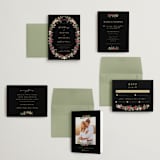 "Meadow Love" - Wedding Invitations in Azalea by Susan Moyal - Invitation Suite