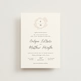 "French Roses" - Wedding Invitations in Blush by 2birdstone - Front