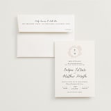 "French Roses" - Wedding Invitations in Blush by 2birdstone - Invitation with Envelope