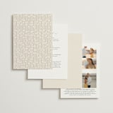 "The Manor" - Wedding Invitations in Buff by Pixel and Hank - Back of Card Options