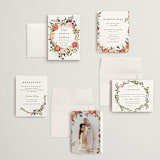 "Forest Flowers" - Wedding Invitations in Tropical by Susan Moyal - Invitation Suite