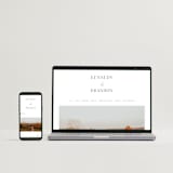 "The Space Between" - Wedding Invitations in Sugar by Jessica Williams - FREE Wedding Website