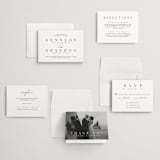 "The Space Between" - Wedding Invitations in Sugar by Jessica Williams - Invitation Suite