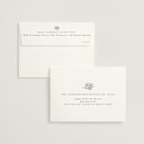 "Italia" - Wedding Invitations in Taupe by Kelly Schmidt - FREE Recipient Addressing