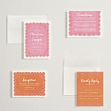 "Vienes" - Wedding Invitations in Carnation by Itsy Belle Studio - Invitation Suite