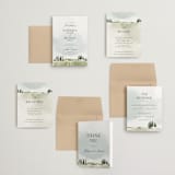 "Estate" - Wedding Invitations in Sky by Rebecca Durflinger - Invitation Suite