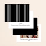 "Scripted Ampersand" - Wedding Invitations in Midnight by Roxy Cervantes - Back of Card Options
