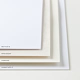 "SoHo" - Wedding Invitations in Silk by Kelly Schmidt - Paper Types