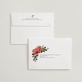 "Peonies Forever" - Wedding Invitations in Coral by Susan Moyal - FREE Recipient Addressing