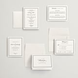 "Eloquence" - Wedding Invitations in Vanilla by Kimberly FitzSimons - Invitation Suite