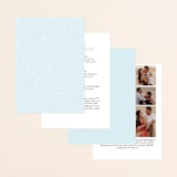 "Gilt Agate" - Wedding Invitations in Navy by Kaydi Bishop - Back of Card Options