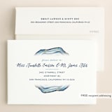 "Gilt Agate" - Wedding Invitations in Navy by Kaydi Bishop - FREE Recipient Addressing