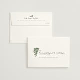 "Succulent Surround" - Wedding Invitations in Cloud by Susan Moyal - FREE Recipient Addressing