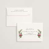 "Tropical garden" - Wedding Invitations in Lime by Elly - FREE Recipient Addressing