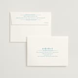 "darby" - Wedding Invitations in Azure by Kelly Watkins - FREE Recipient Addressing