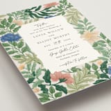 "Floral Garden" - Wedding Invitations in Garden by Elly - Detail