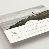 "Panoramic" - Wedding Invitations in Cloud by Heather Schertzer - Detail