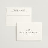 "Sibonie" - Wedding Invitations in Ivory by Melanie Kosuge - FREE Recipient Addressing