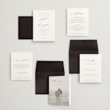 "Join Together" - Wedding Invitations in Inked by Design Lotus - Invitation Suite