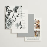 "la noce" - Wedding Invitations in Ink by Design Lotus - Back of Card Options