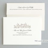"White Shadows" - Wedding Invitations in Champagne by Jessica Williams - FREE Recipient Addressing