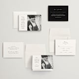 "Classically Us" - Wedding Invitations in Cotton by Simona Camp - Invitation Suite