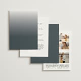"Modern Marriage" - Wedding Invitations in Cream by cyrille gulassa - Back of Card Options
