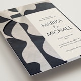 "Modern Marriage" - Wedding Invitations in Cream by cyrille gulassa - Detail